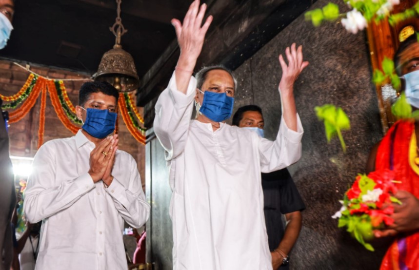 Odisha CM attends 'Pratistha Mahotsav' of revamped Tara Tarini temple