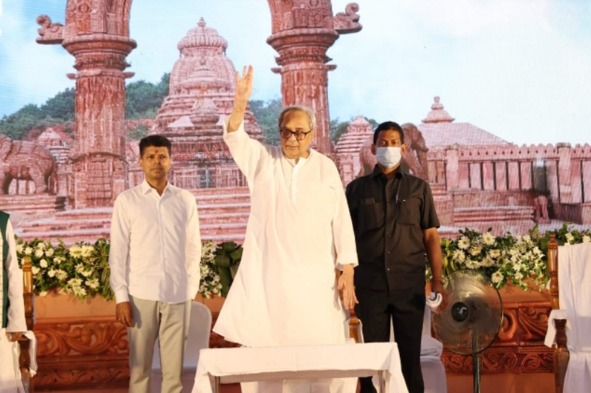 Odisha CM attends 'Pratistha Mahotsav' of revamped Tara Tarini temple